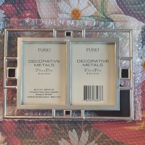 Furio Silver Decorative Metals Picture Frame
